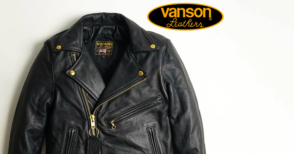 VANSON｜バンソンの通販 ライダース B ENF C2 エンフィールド シングル