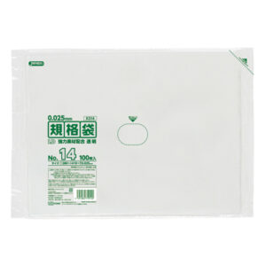 KS15 LD規格袋 15号 透明 100枚（0.025mm厚） | 株式会社ジャパックス