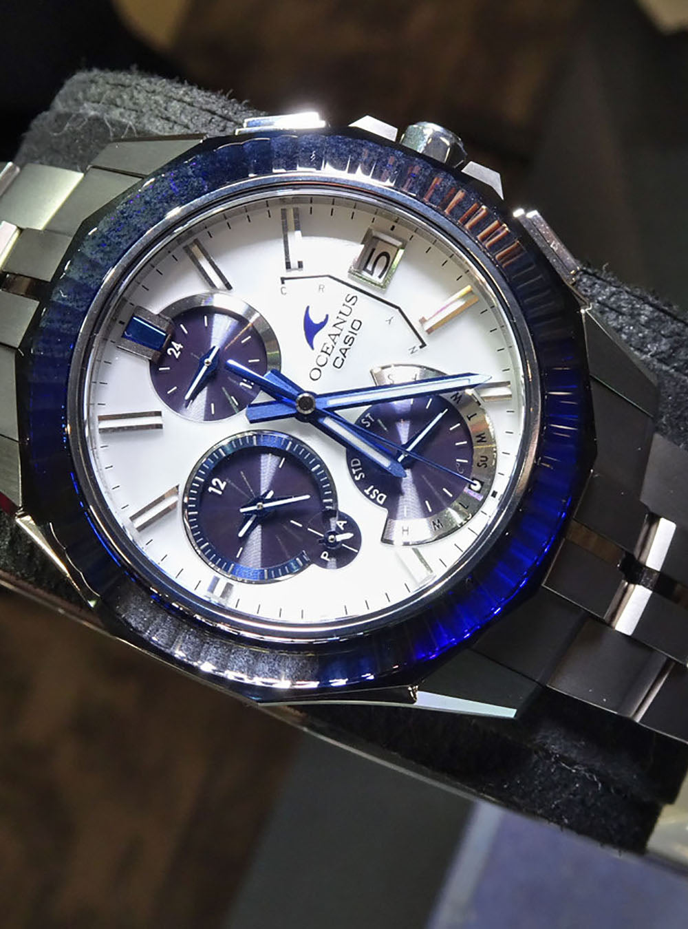 OCW-S6000PB-7AJR] CASIO WATCH OCEANUS MANTA S6000 SERIES PLATINUM