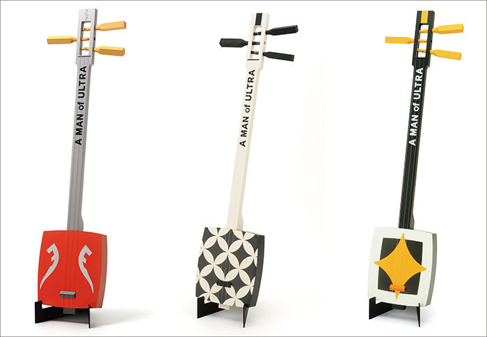 面」にユポを使用した「小じゃみチントン」に「A MAN of ULTRA