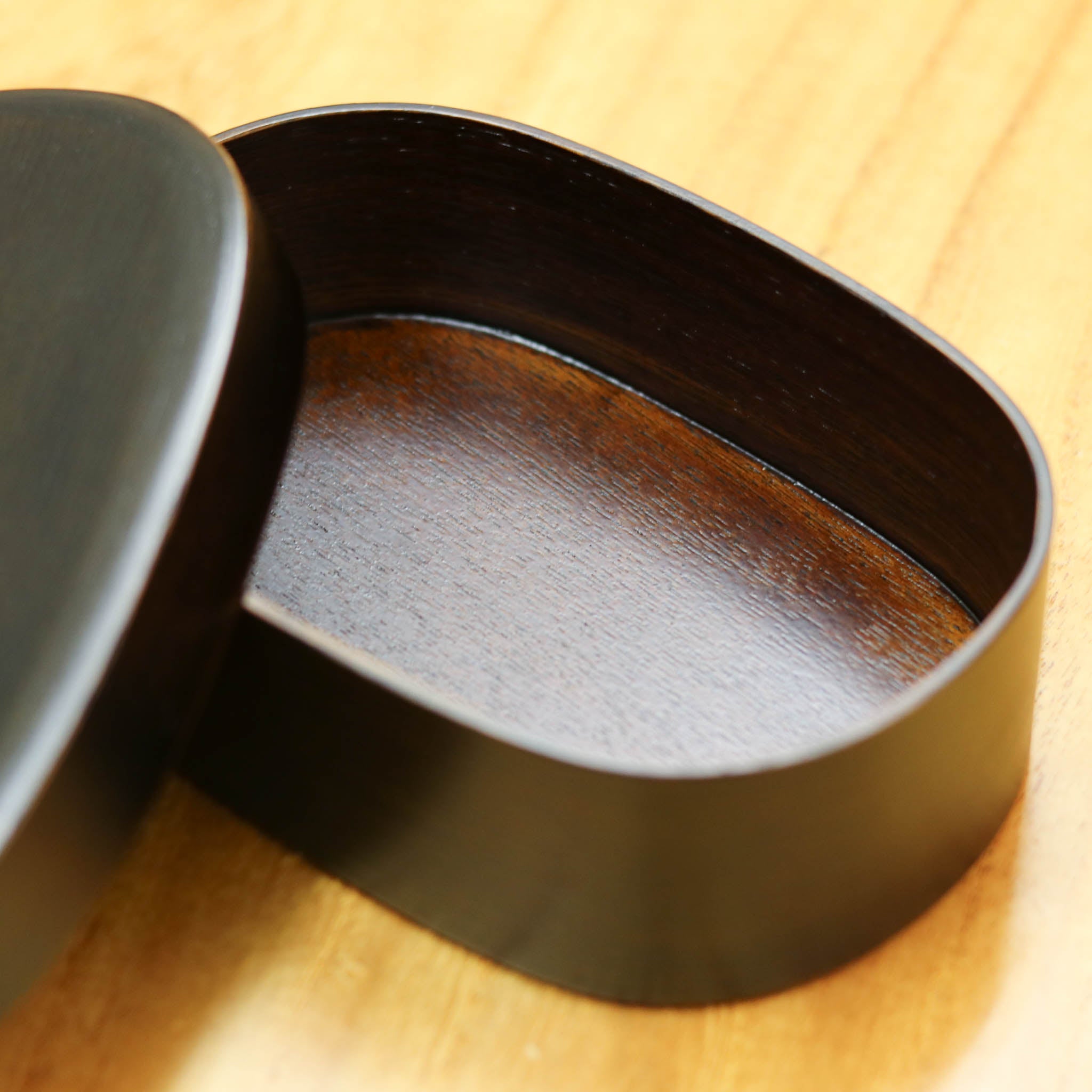 越前漆器 弁当箱 | 直右ヱ門 曲げわっぱ弁当箱 | 中 |