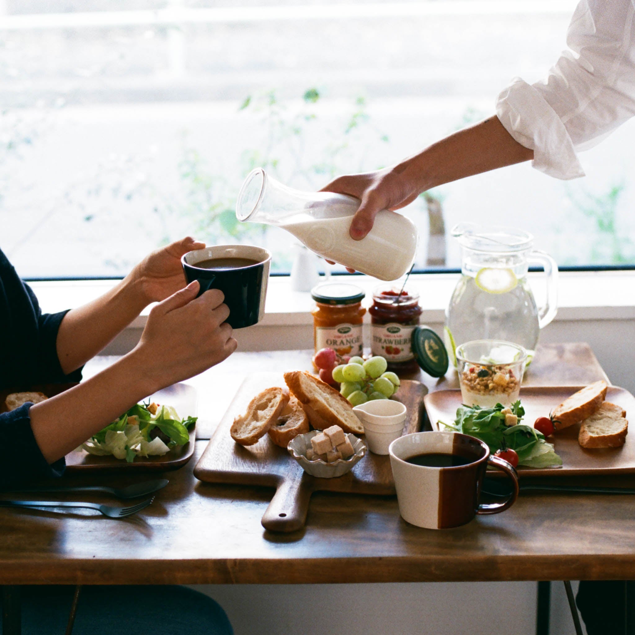 瀬戸焼 | マグカップ・取皿セット | にこやか | m.m.d.