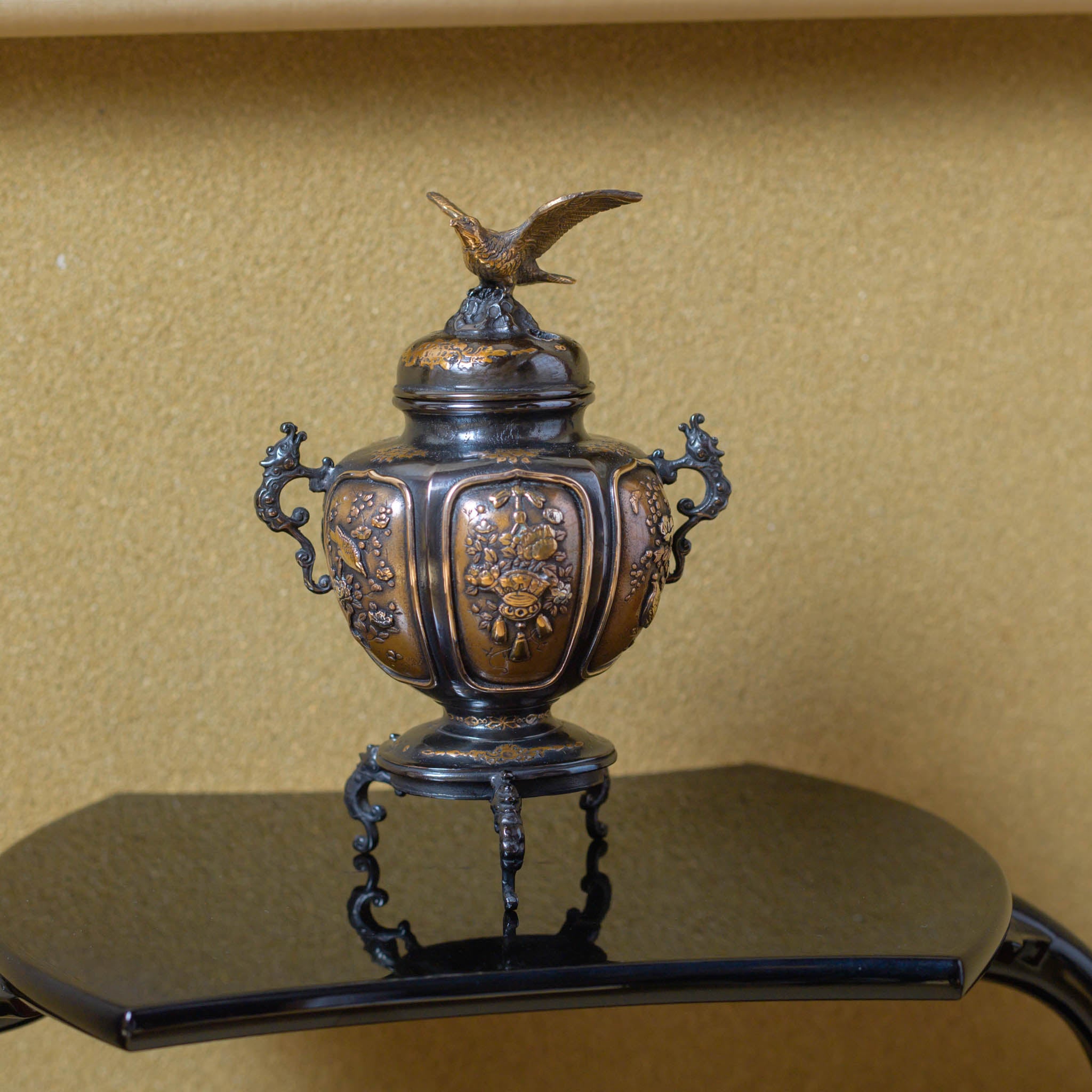 高岡銅器 香炉 | 彩華 彩色 | 銅 | 喜泉堂