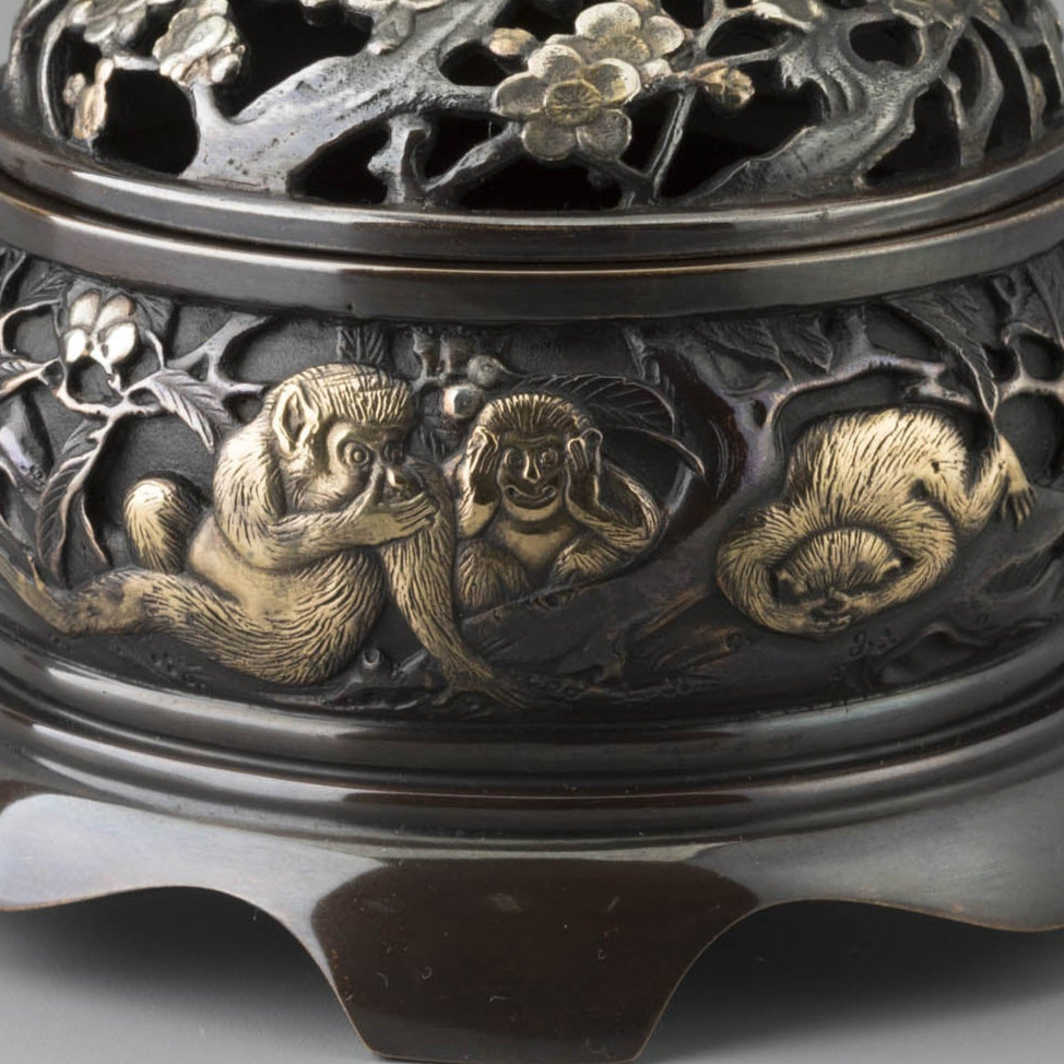 高岡銅器 香炉 | 福徳 | 銅 | 喜泉堂