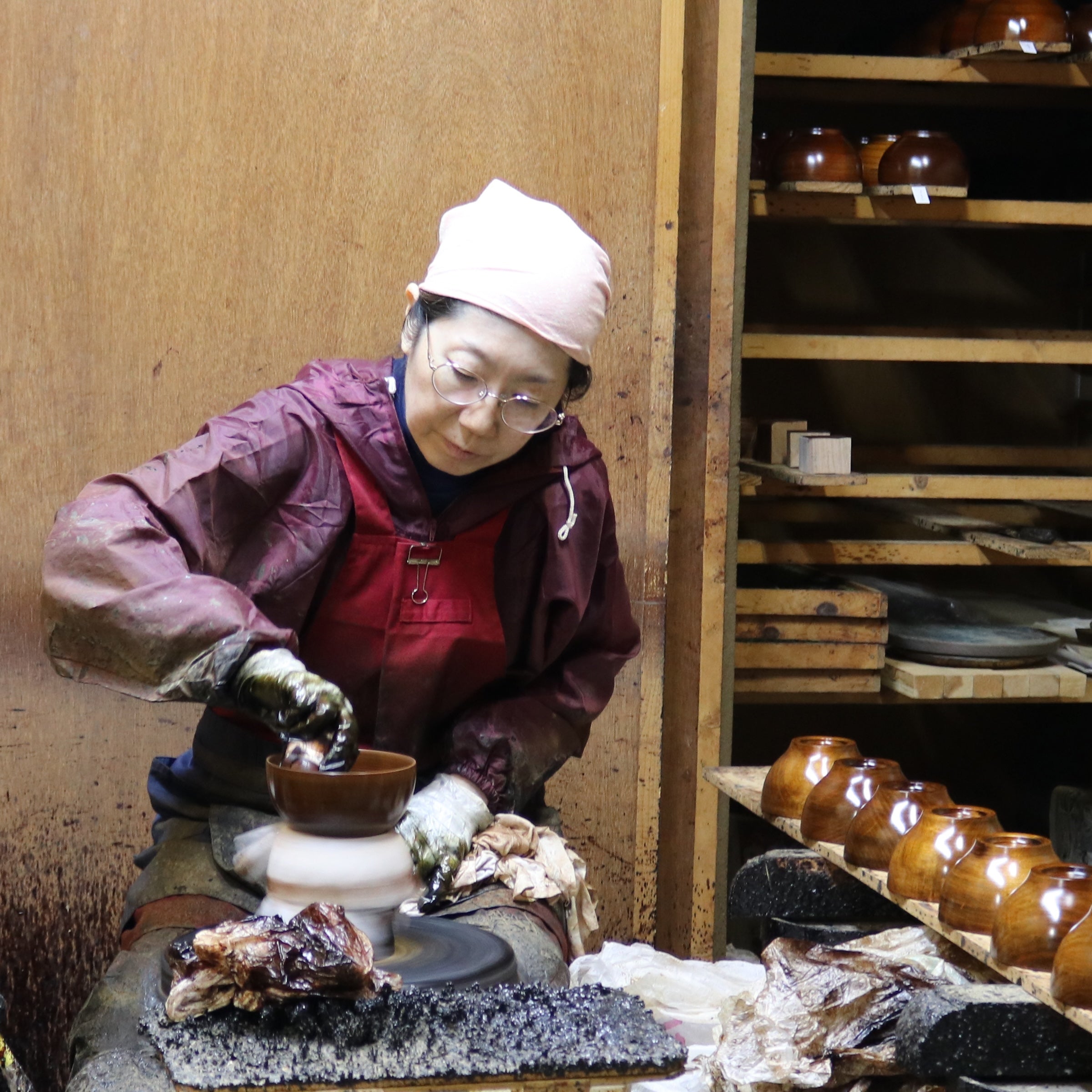 小田原漆器 お椀 | めいぼく椀 中 | 漆 ぶな | 薗部産業