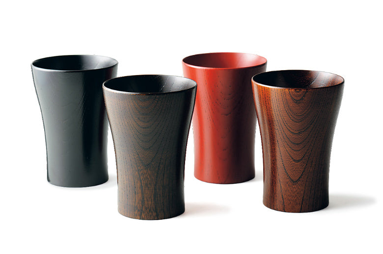 山中漆器 酒器 | 酎カップ | 欅 拭漆 | 大島東太郎商店