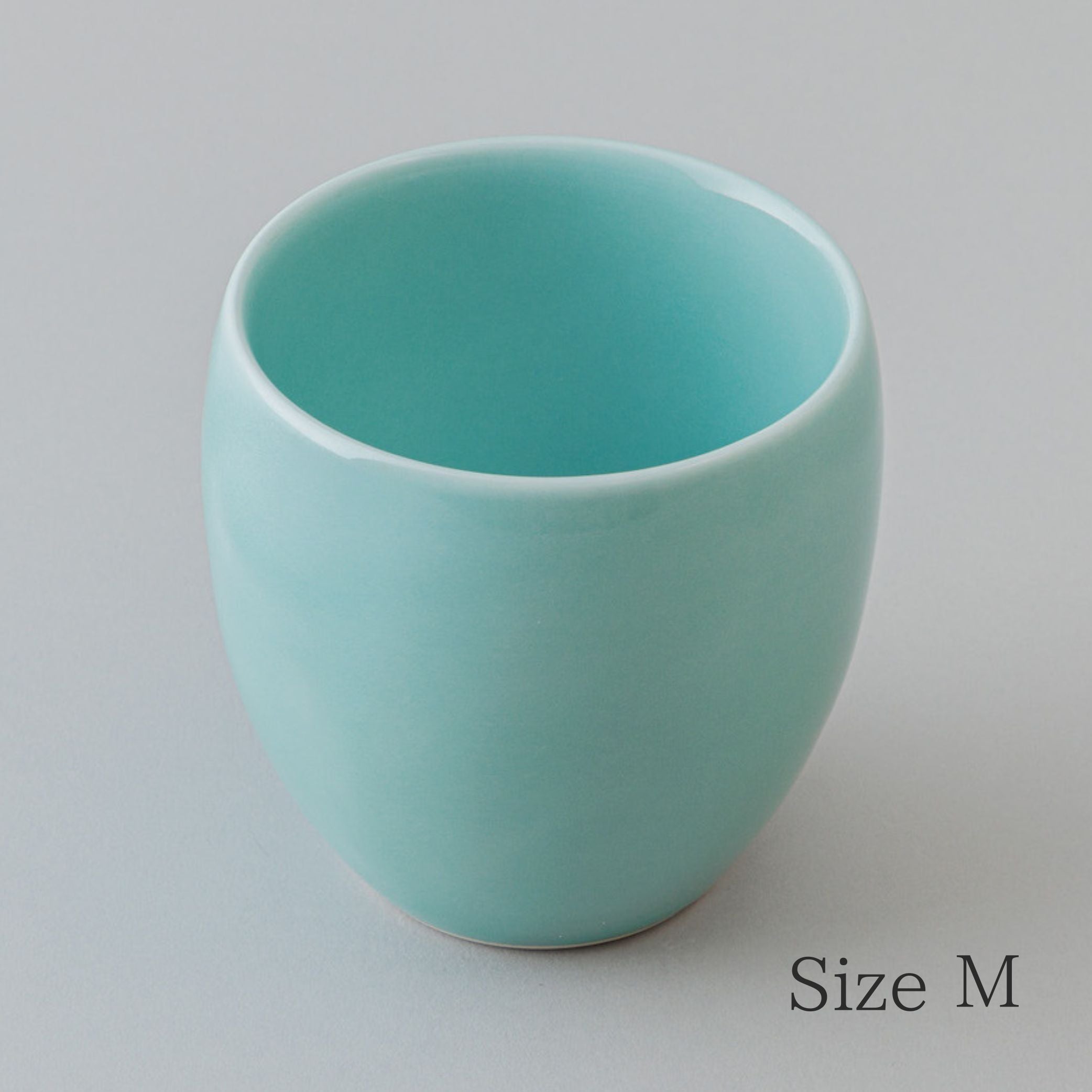 有田焼 | ダブルウォールカップ | 青磁 | M | THREERIVERS