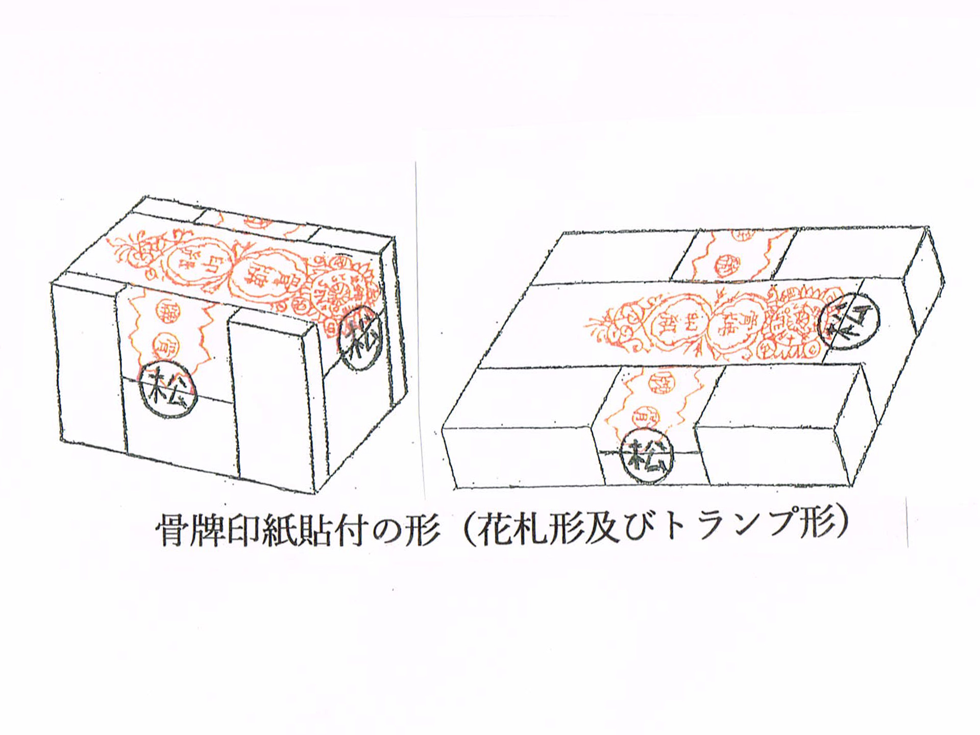 骨牌税・トランプ類税小史 掲載画像一覧 - 日本かるた文化館