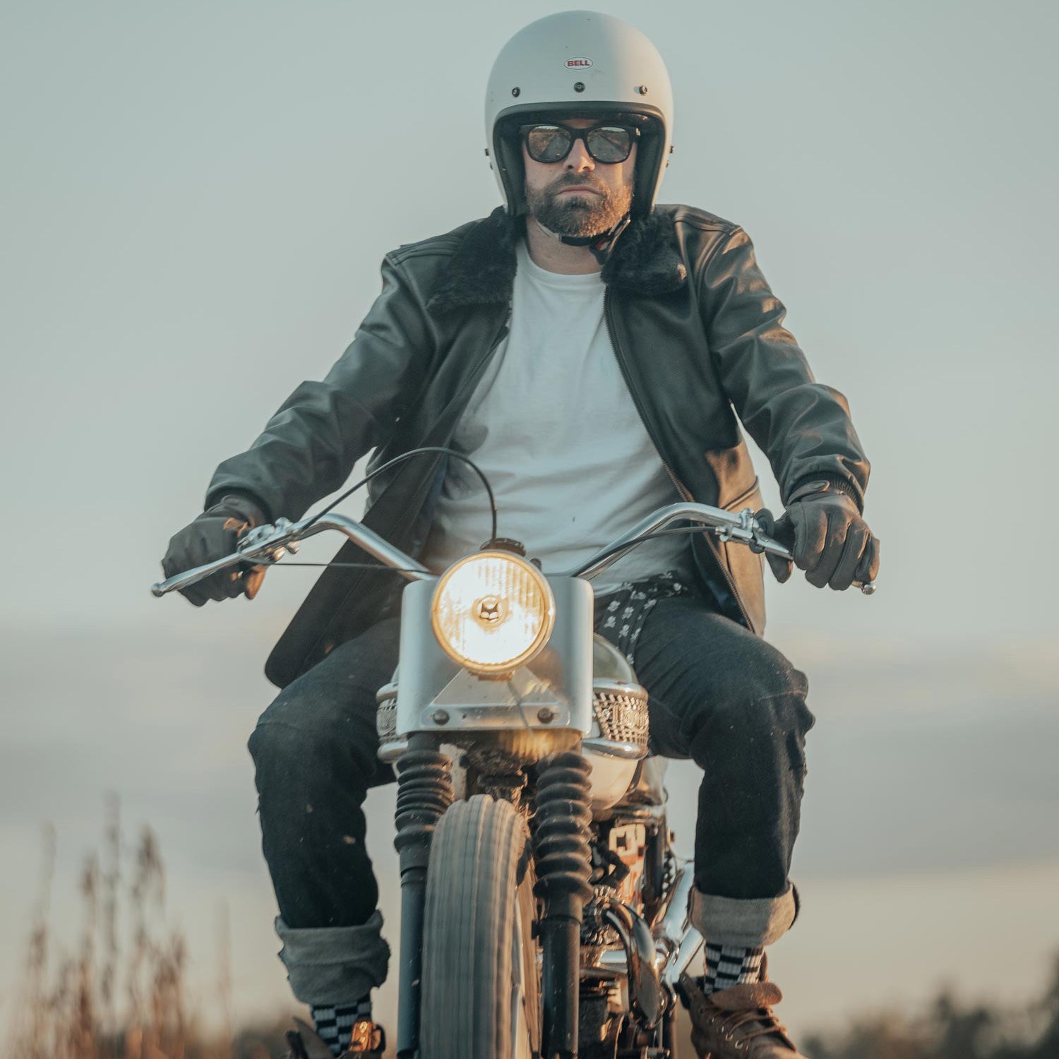 試着無料】エイジオブグローリー コックピット ブラック - バイク用