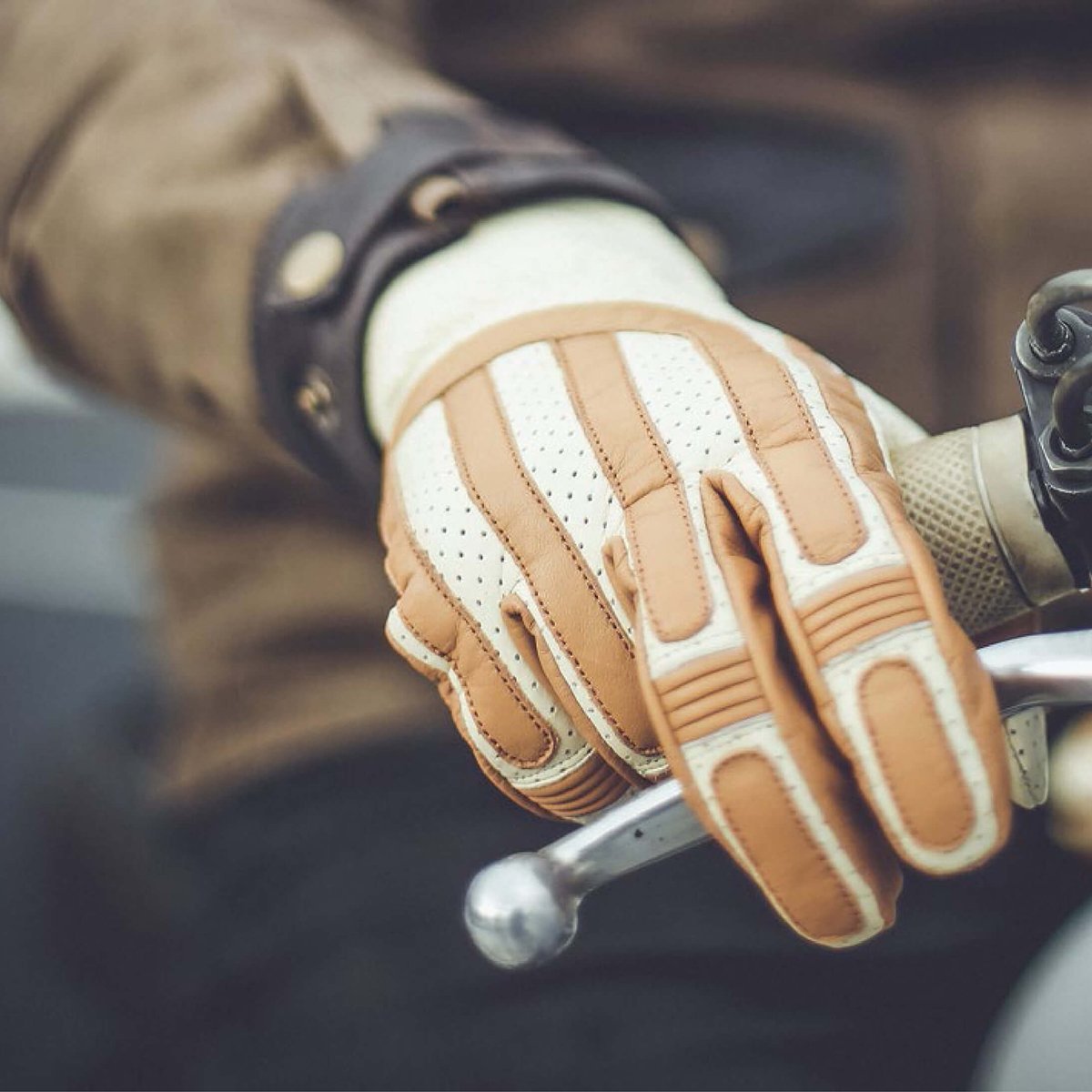 試着無料】エイジオブグローリー ビクトリー - バイク レザー グローブ