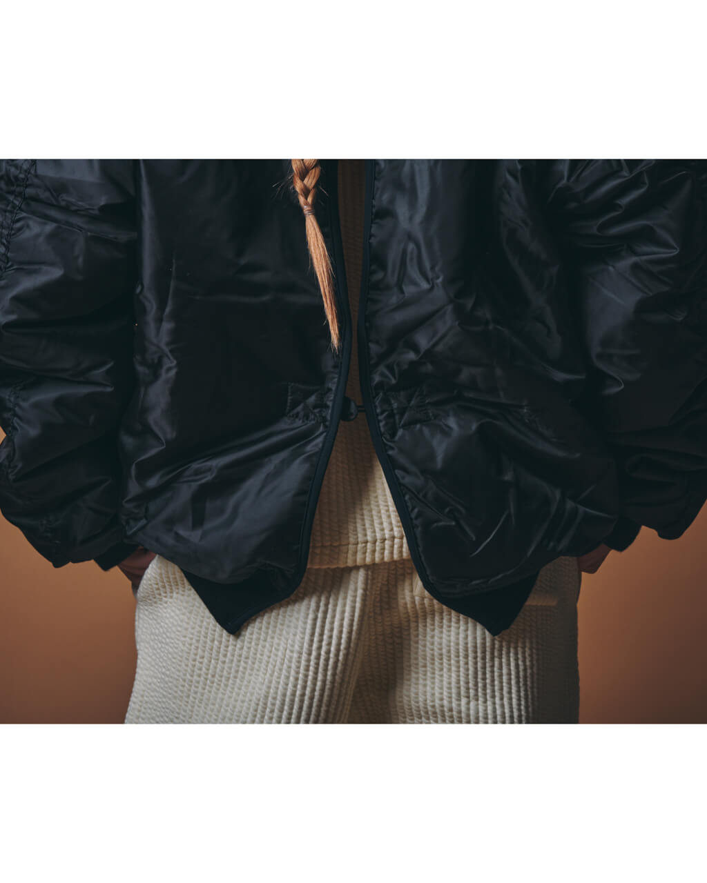 m.u × PRE_KIMONO MA-1 BK – Japoness