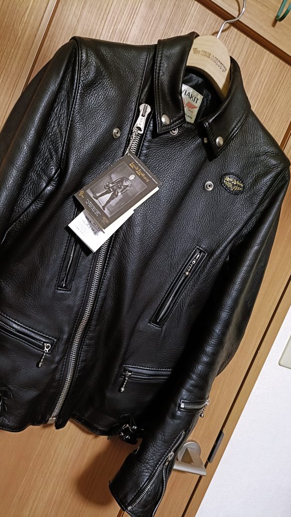 リアルマッコイズ×ルイスレザーコラボ。ディアスキンレザー1ヵ月の経年