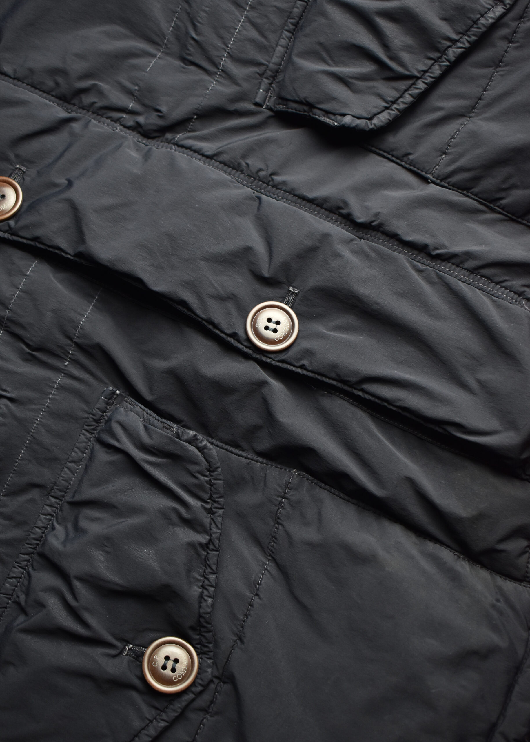 AW18 C.P. COMPANY (CP) NYCRA DOWN FILLED GOGGLE JACKET - Jazzy Badger