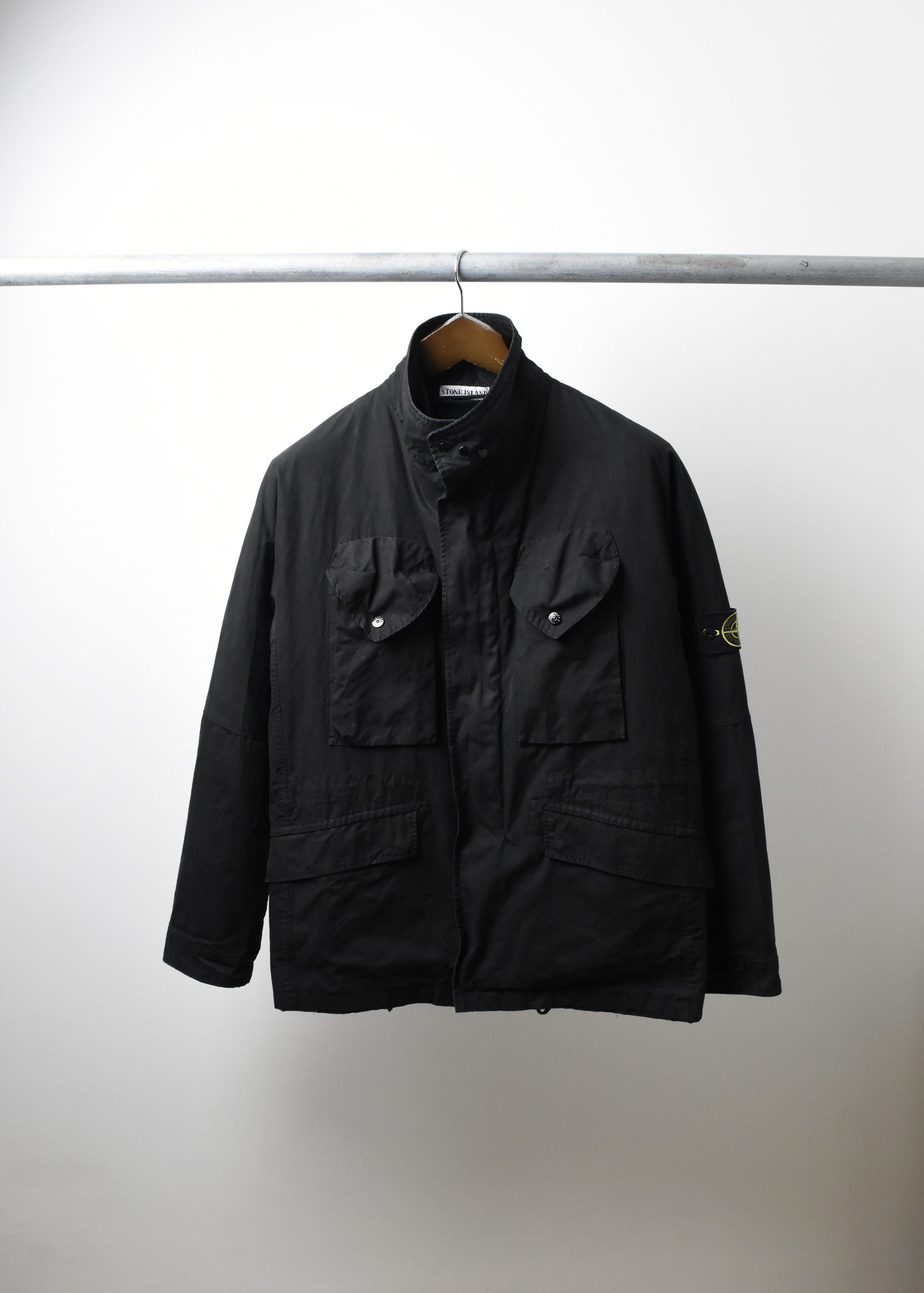 STONE ISLAND AW04 DUAL LAYER MULTI POCKET FIELD JACKET (L) - Jazzy