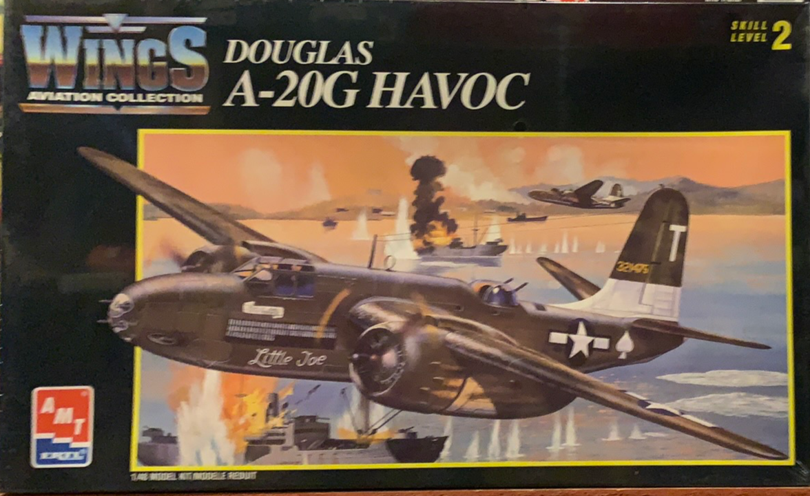Douglas A-20G HAVOC 1/48 1996 Issue – J-BarHobbies