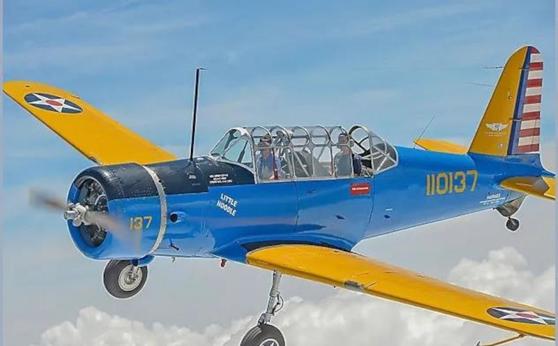 Vultee BT-13 Valiant/SNV – 1/5th – Plan – Jerry Bates Plans