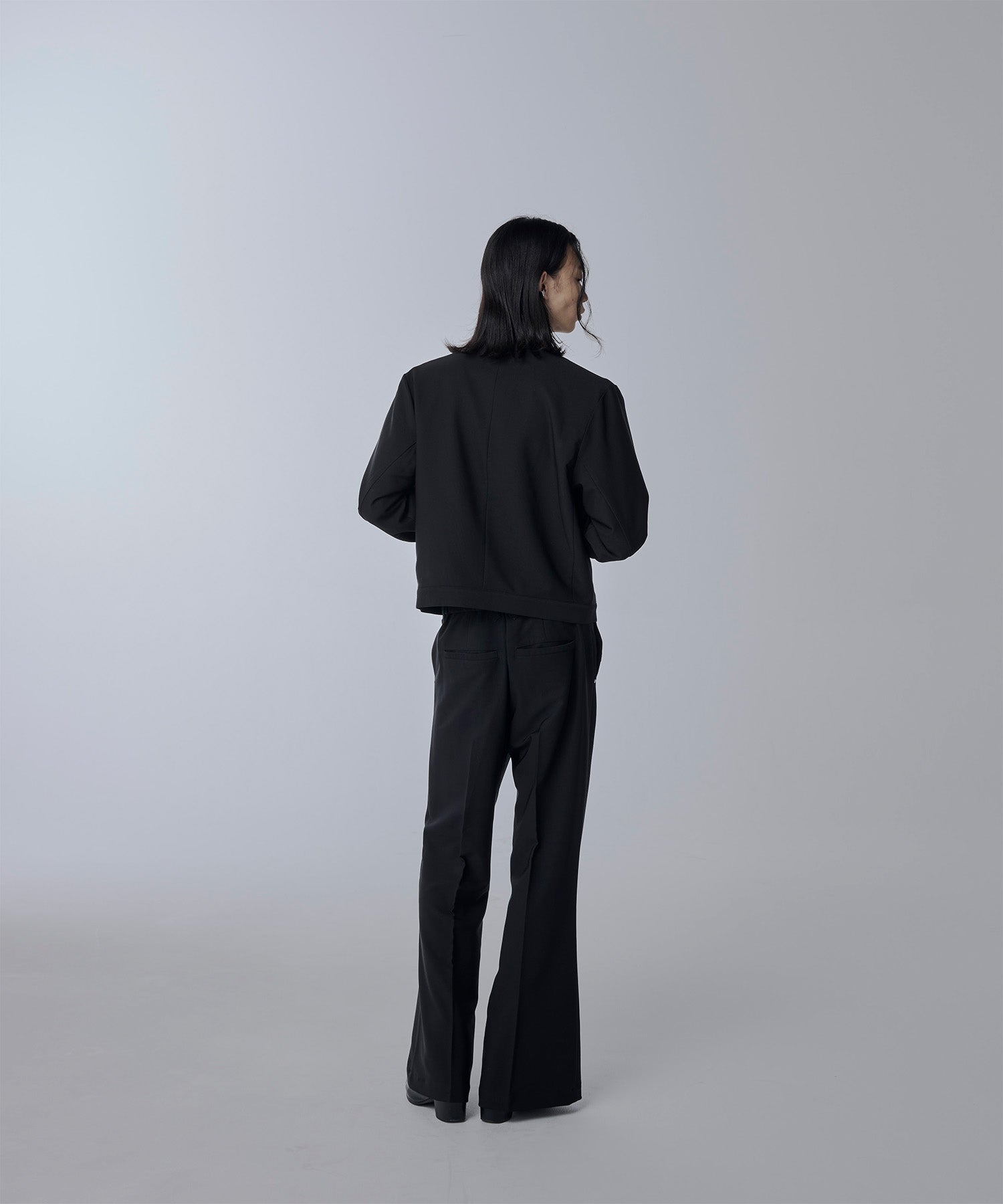 Leather pocket short jacket – Jent Louis