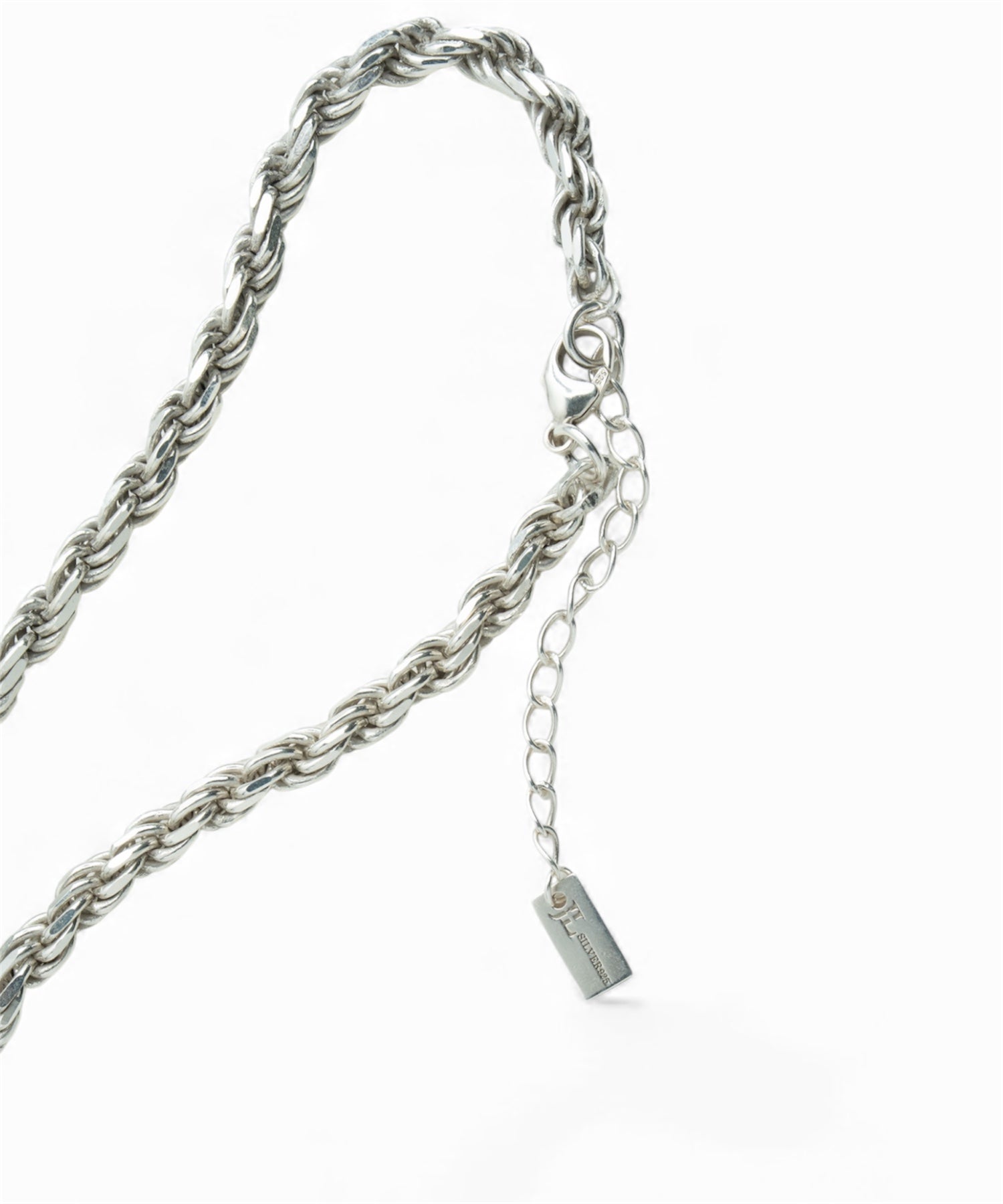 Twisted Chain Necklace – Silver 925 – Jent Louis