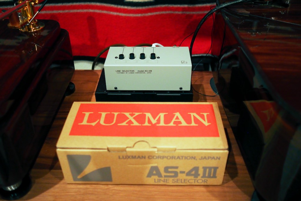 Today's Fresh Catch: The Luxman AS-4III Line Selector - Update