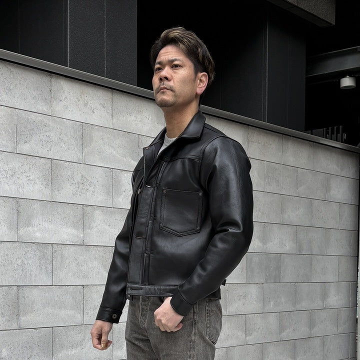 JELADO 44Leather Jacket(44レザージャケット) Horse hide Semi