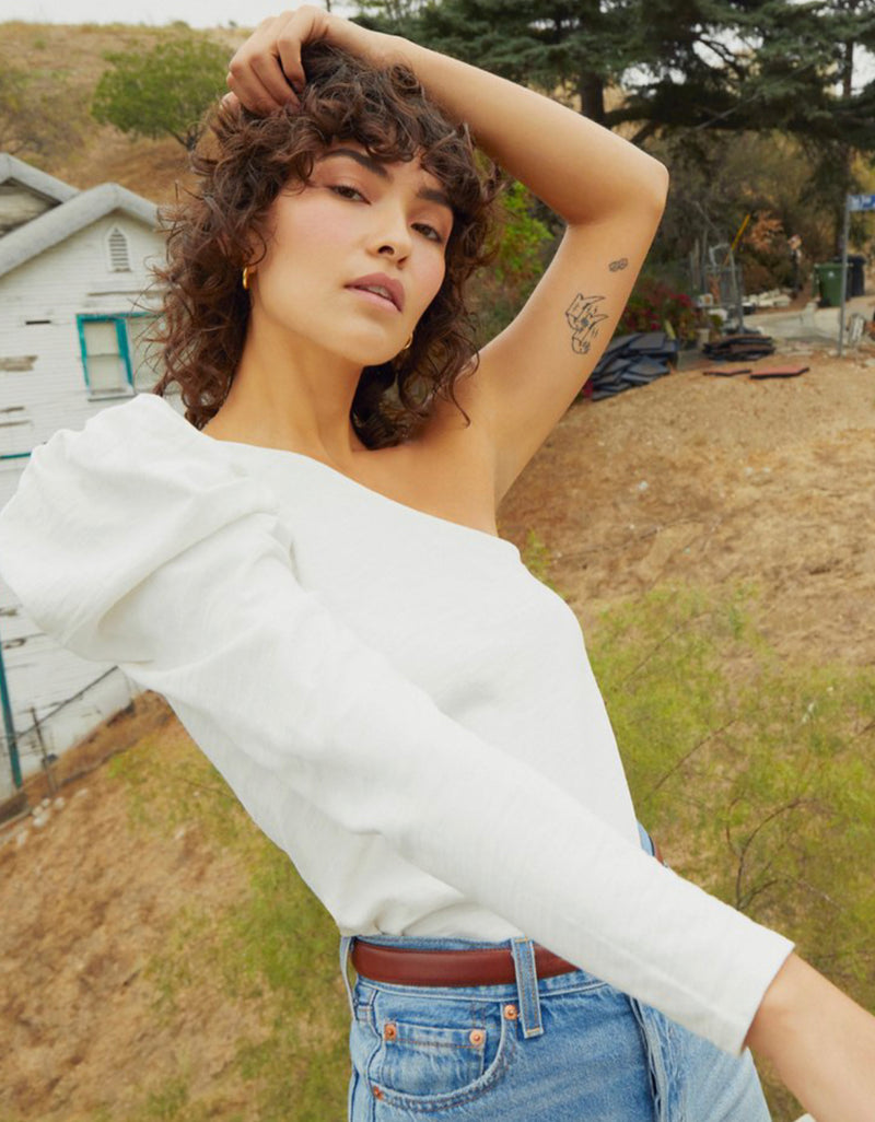 Nation LTD - Sabrina One Shoulder Top In Multiple Colors