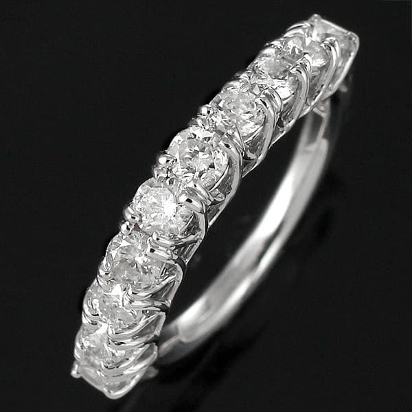 スイート エタニティ ダイヤモンドプラチナリング 指輪 プラチナ900 1