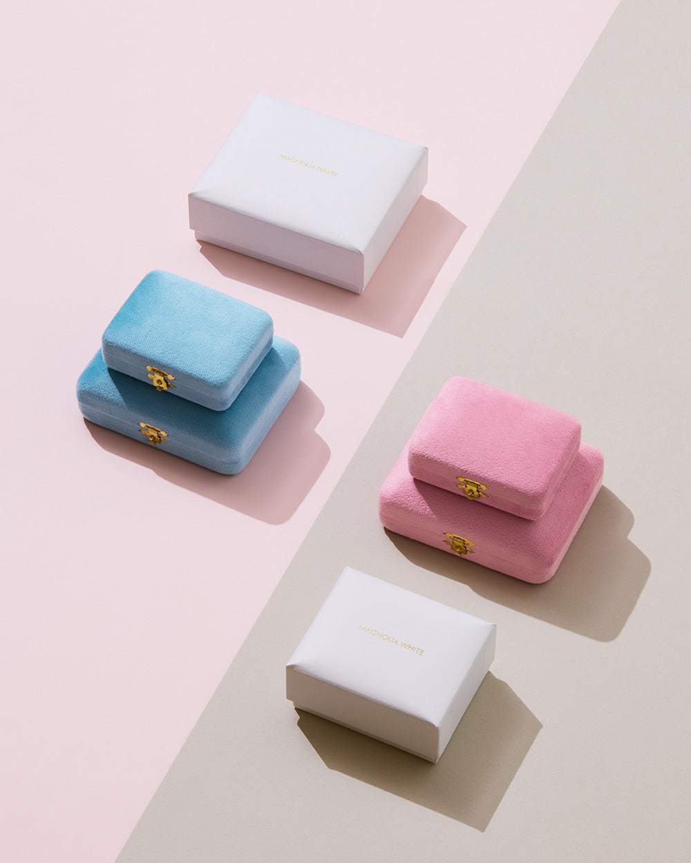 Fleur Éternelle JEWELRY CASE｜マグノリア・ホワイト ジュエリー公式