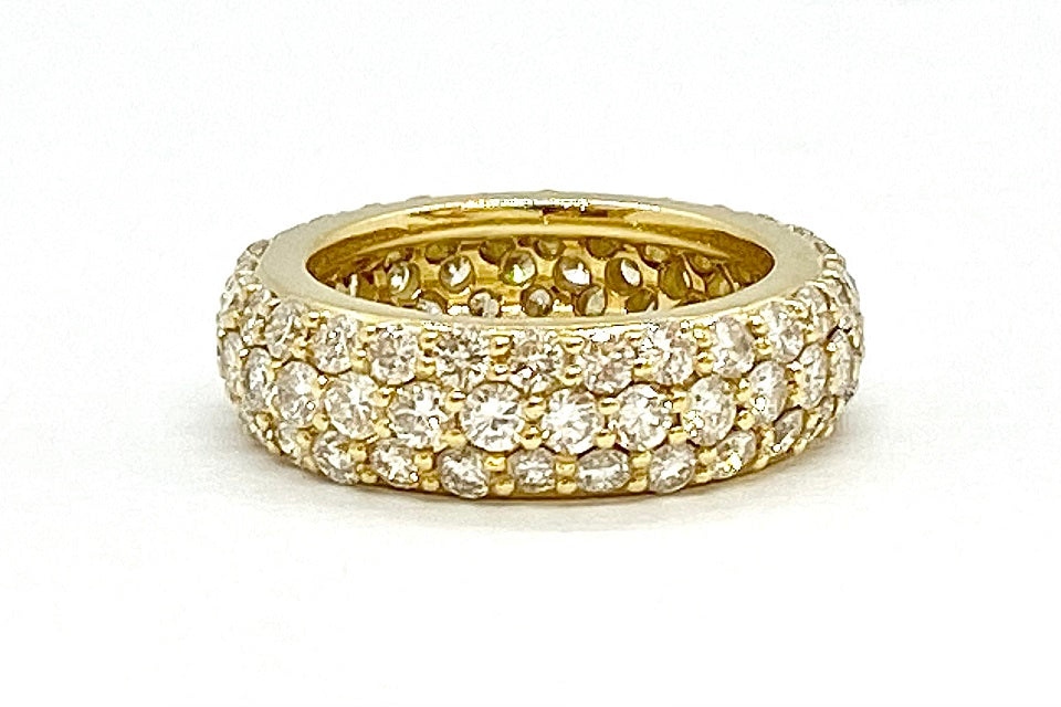 Diamond K18ダイヤモンドエタニティリング (NO.48306) – JEX宝石