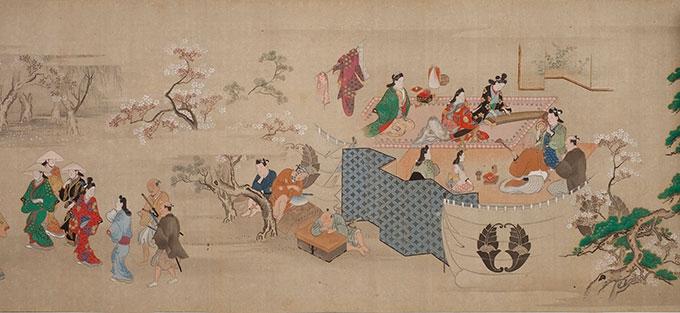 肉筆浮世絵」展を観る：本多幸吉君（6回生）