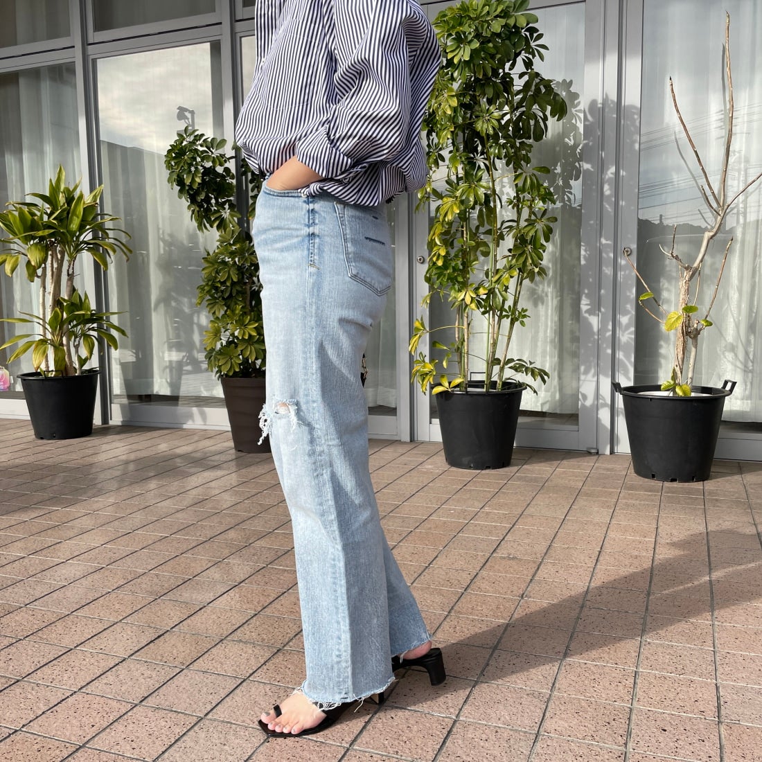 YANUK [ヤヌーク] ボーイズストレート LEA/レア [57121231]｜ジーンズ