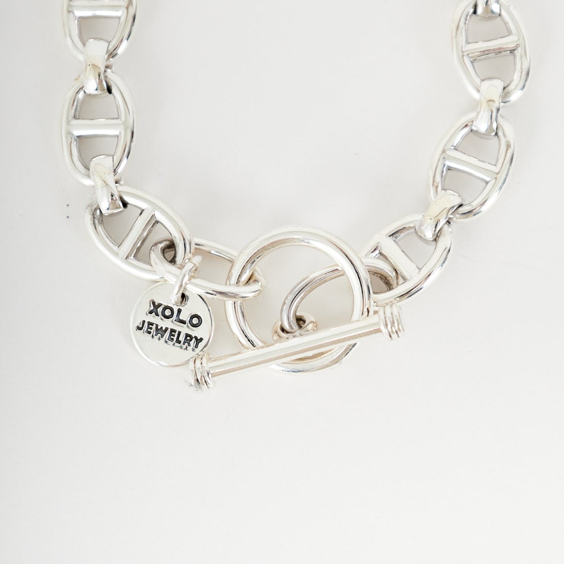 XOLO JEWELRY [ショロジュエリー] アンカーリンクブレスレット 10mm