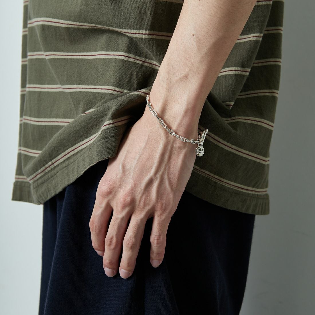 XOLO JEWELRY [ショロジュエリー] ソリッドアンカーリンクブレスレット