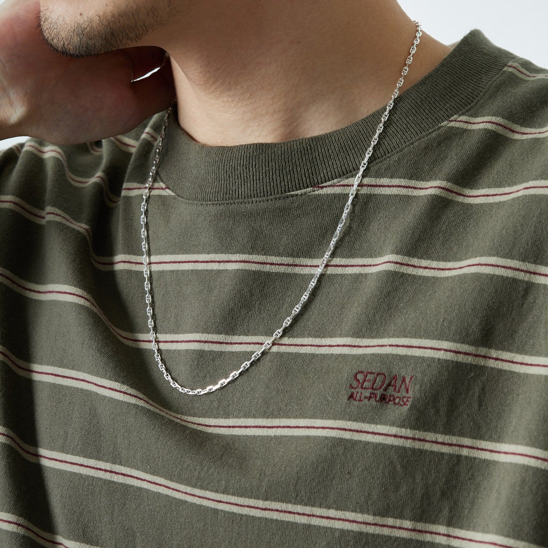 XOLO JEWELRY [ショロジュエリー] SOLID ANCHOR LINKネックレス