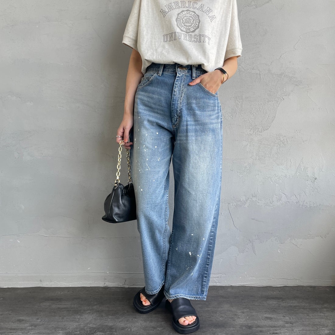 PAY DAY [ペイデイ] 別注 ペインターデニムパンツ [PD49-PT-IN5-JF