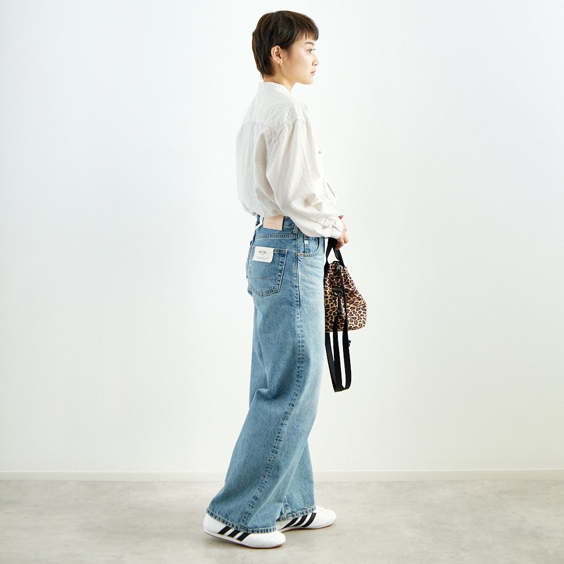 SOMETHING [サムシング] LISA ヴィンテージワイドデニムパンツ [SEA10