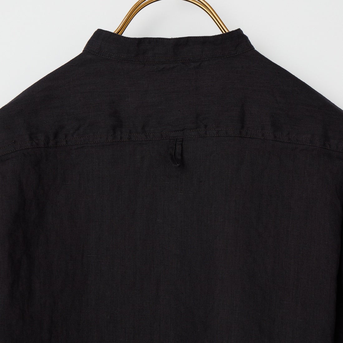 DANTON [ダントン] リネンクロスバンドカラーシャツ [DT-B0279FLI