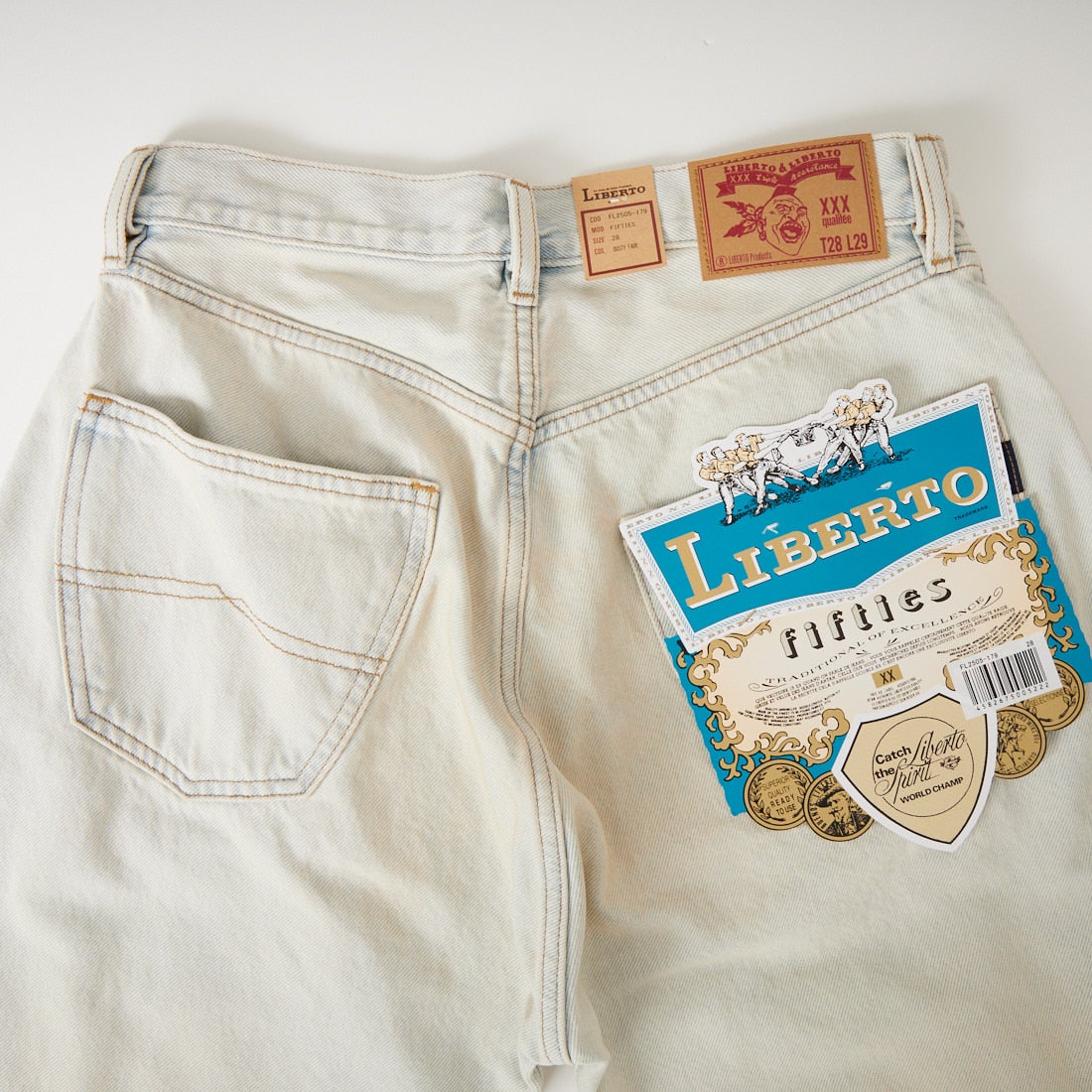LIBERTO [リベルト] FIFTIES テーパードデニム [FL2505]｜ジーンズ