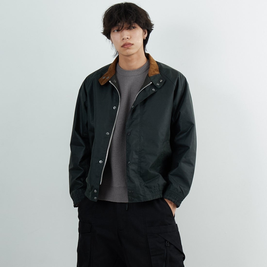 Barbour [バブアー] TRANSPORT/トランスポート スタンドカラーワックス