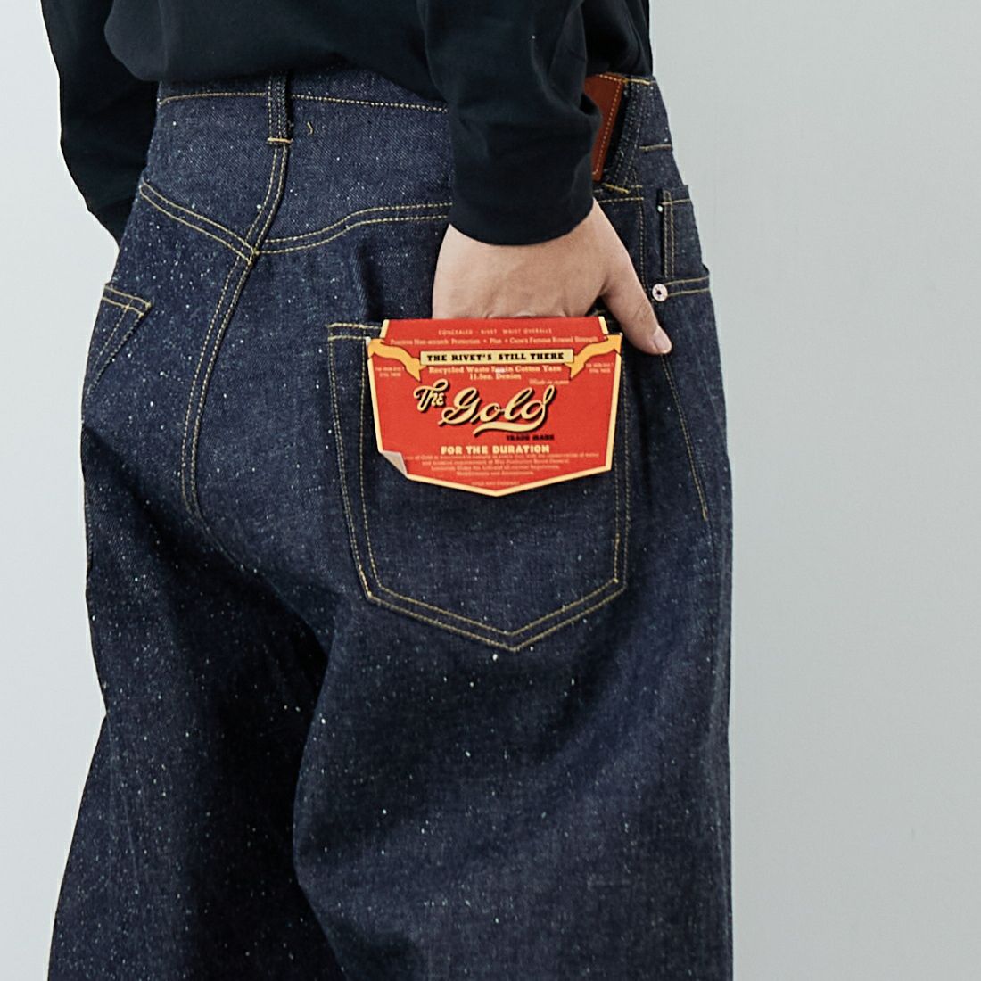 GOLD [ゴールド] 11.5oz 5ポケットデニムワイドパンツ [GL42620N