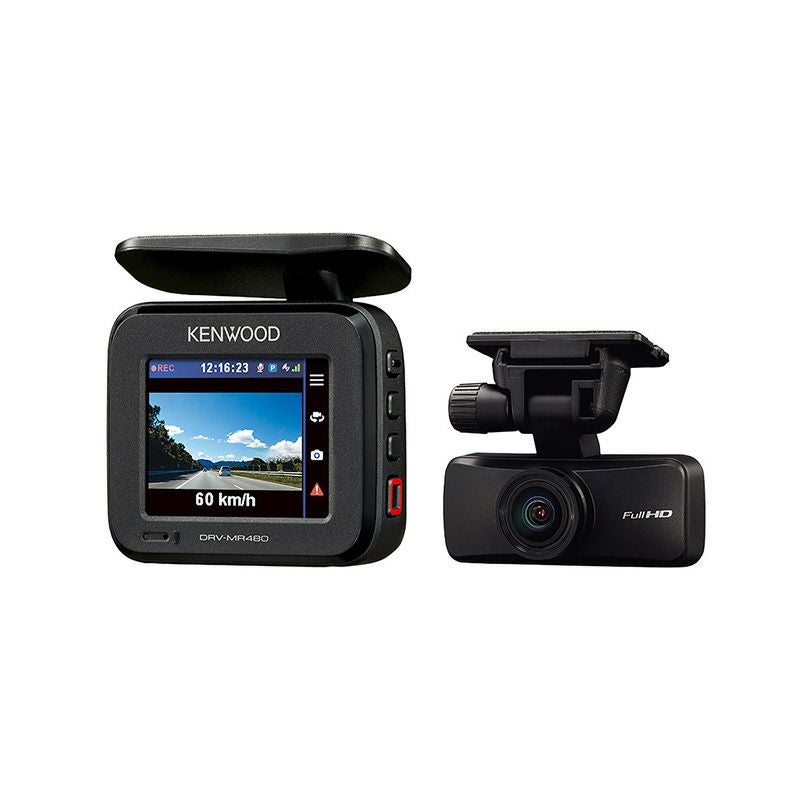 前後撮影対応 2カメラドライブレコーダー DRV-MR480 製品3年保証 SD