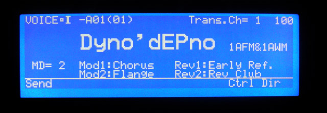 Yamaha SY77 Cool Blue LCD Replacement – Jim Atwood in Japan