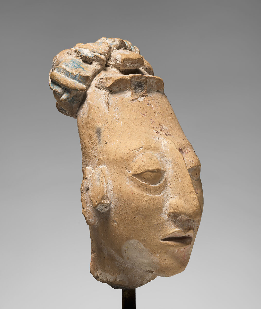 人物像の頭部 Head from a Figure】メキシコ‐メソアメリカ‐マヤ文化