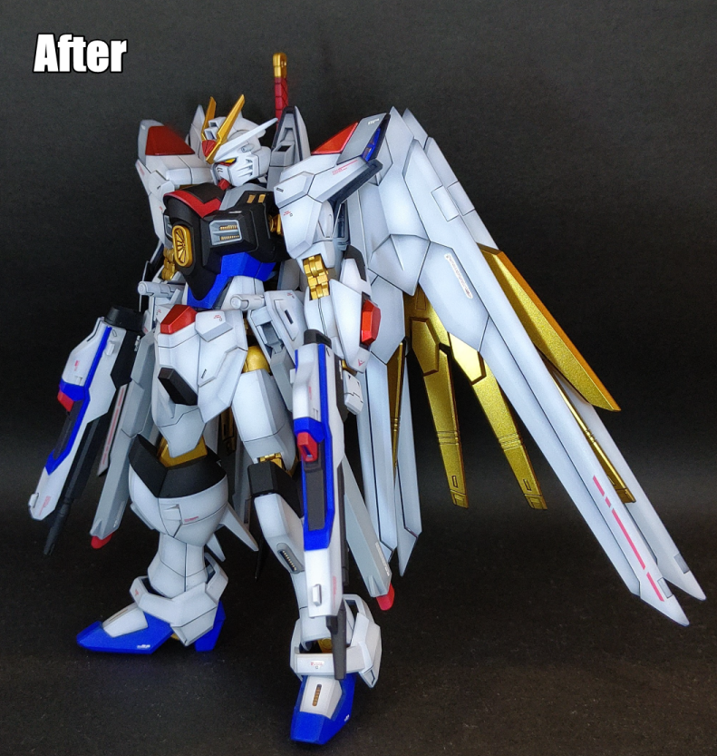 HGマイティストライクフリーダムガンダム全塗装 | じんべえのゆるゆる