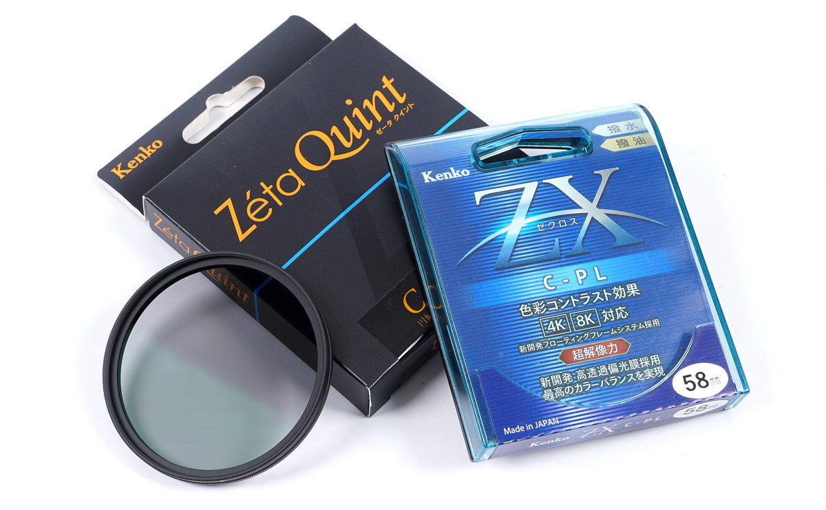 Kenko ZX C-PL」をレビュー。Zéta Quintと比較してみた | 自作とゲーム