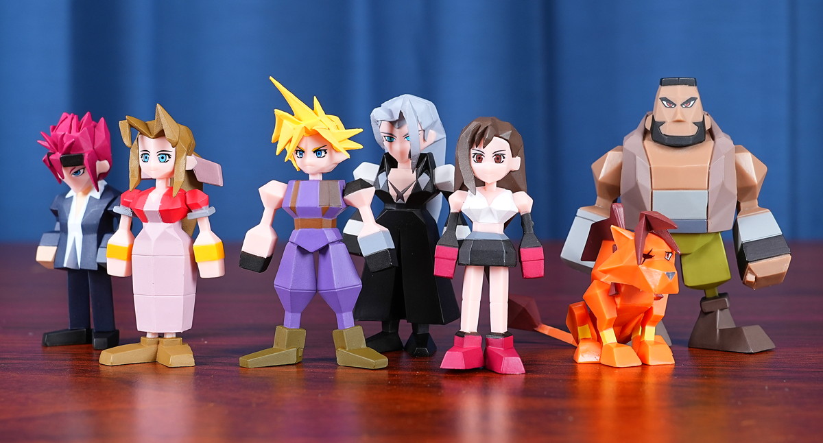 新品】FF7 一番くじ ミニフギュア フルコンプ リメイク リバース各賞