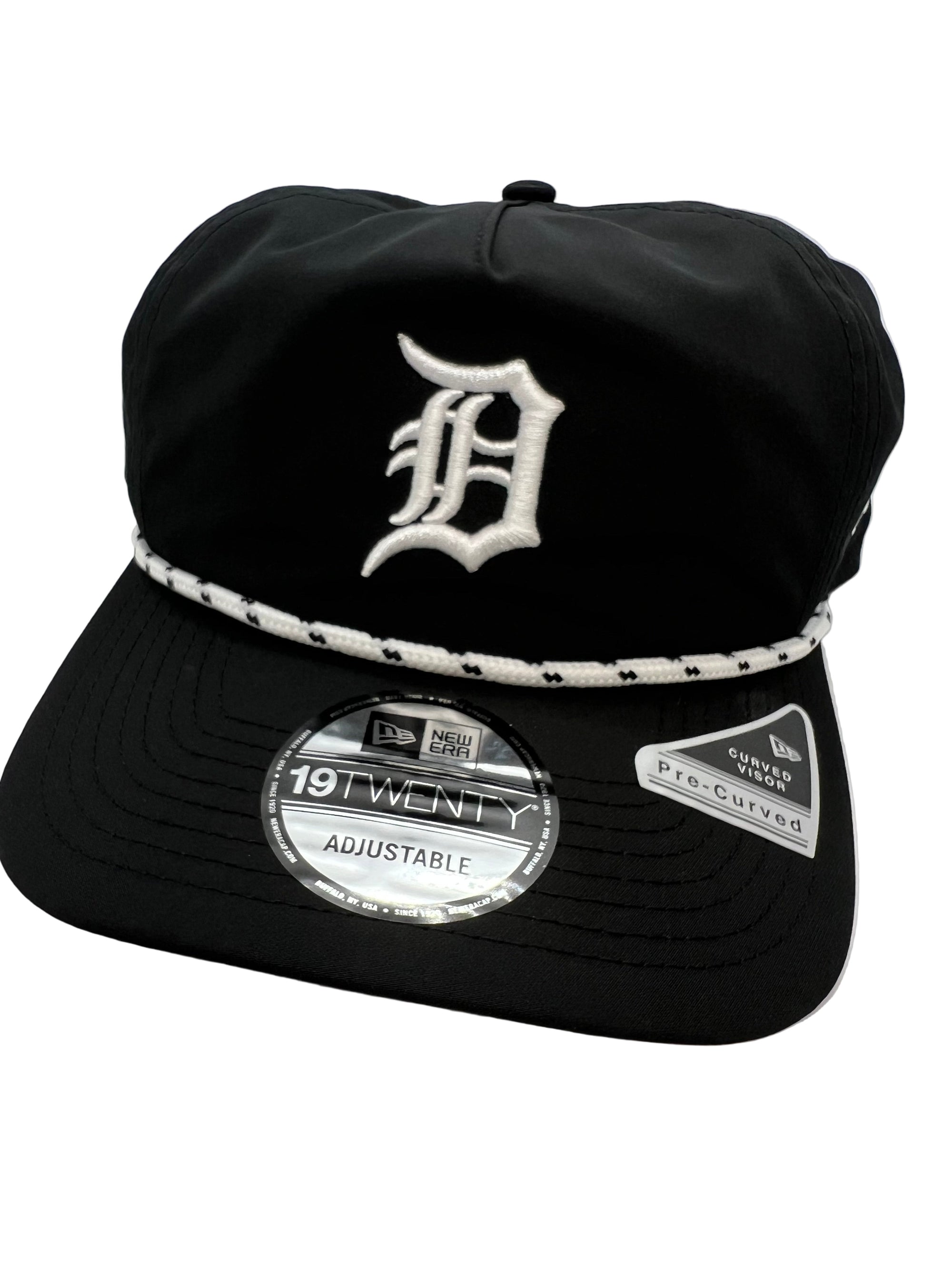 MLB Detroit Tigers New Era 1920 Snapback Hat with Rope - JJ Sports