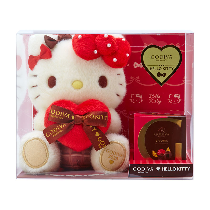 サンリオ×GODIVA」1月6日発売！ おめかししたハローキティや