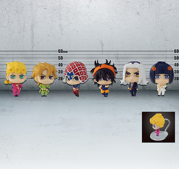 ジョジョの奇妙な冒険 黄金の風 カプセルフィギュアコレクション01