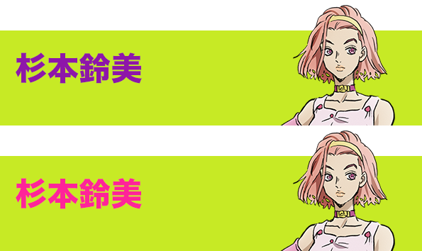 CHARACTER -TVアニメ『ジョジョの奇妙な冒険 ダイヤモンドは砕けない