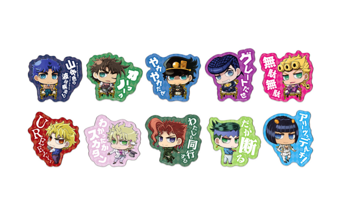 JOJO WORLD アクリルバッジ | GOODS | 「ジョジョの奇妙な冒険」公式